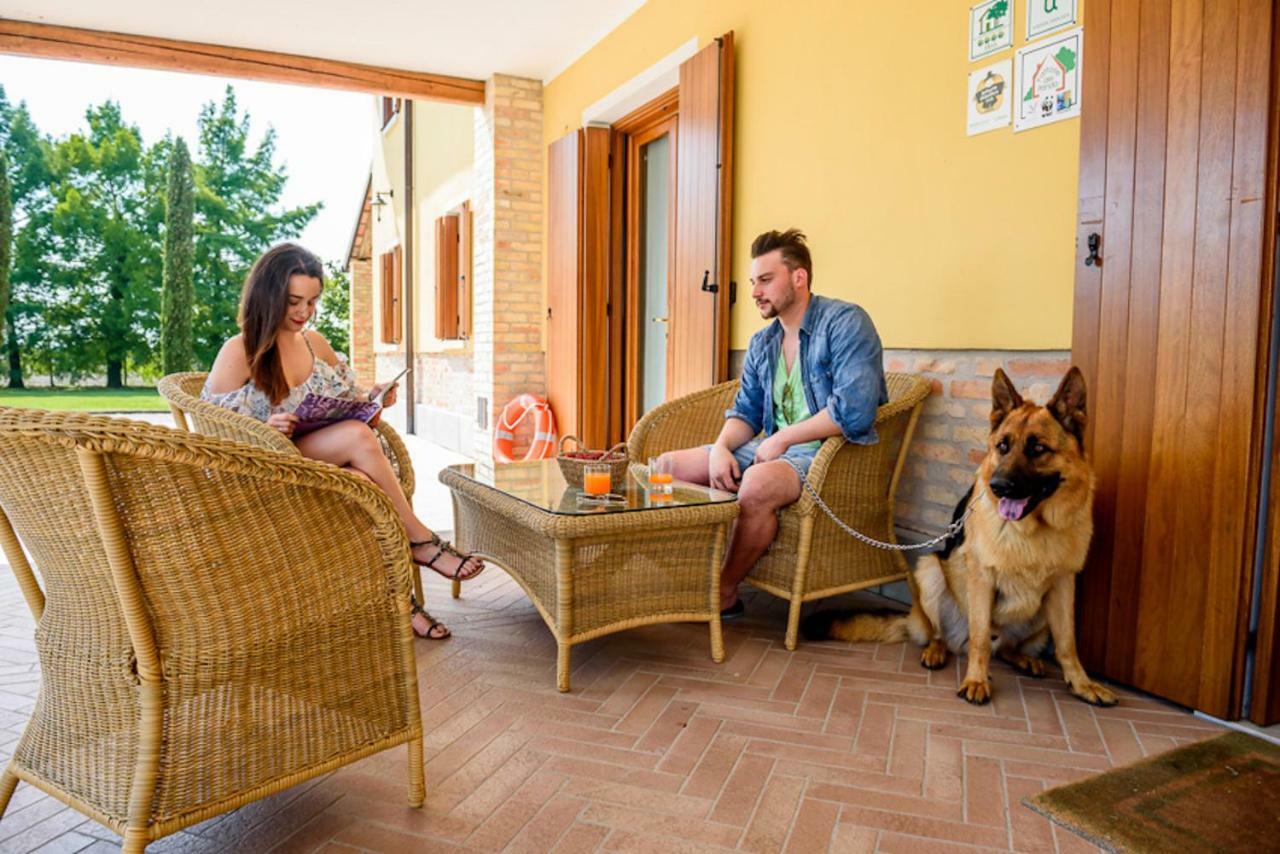 Agriturismo Tenuta Regina - Glamping Luxury Lodges And Apartments Palazzolo dello Stella Eksteriør bilde